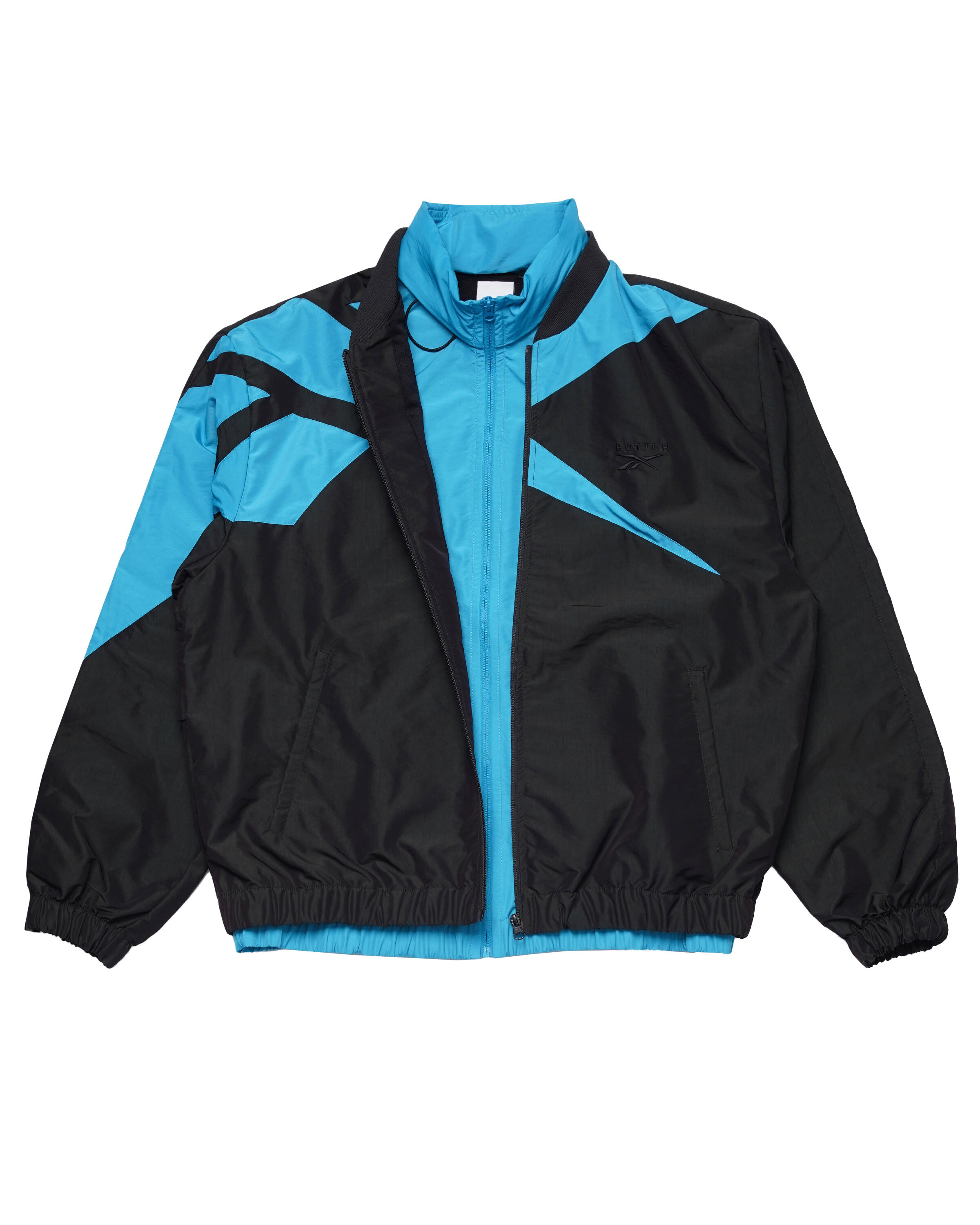 Reebok windbreaker black on sale